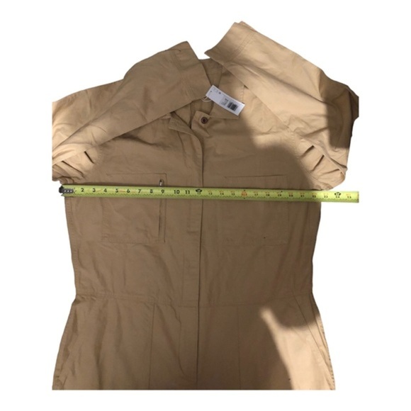 Outerknown sand long sleeve zip front station jumpsuit size XL brand new - Picture 9 of 9